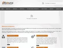 Tablet Screenshot of eksource.com